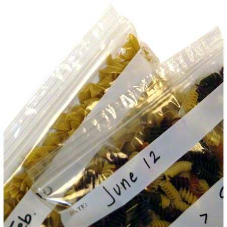 [MBF21012G] LK® Reclosable Polyethylene Bag w/Write-On Strips-10x12