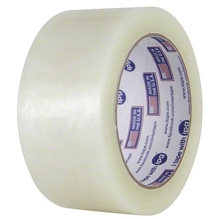[MBT 42X7100] IPG® 7100 Medium Grade Hot Melt Carton Sealing Tape - 42mm x 1500m, Clear